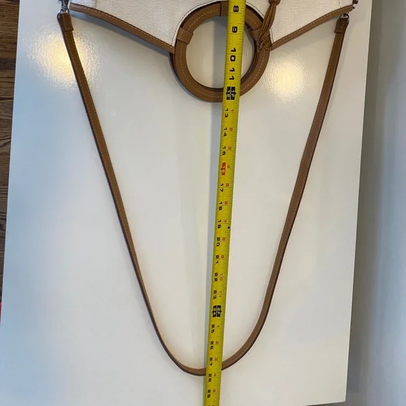 Fossil Coated Canvas and Leather Tote - Picture 5 of 16